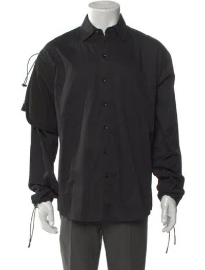 Pre-owned Ader Error Long Sleeve Shirt In Black