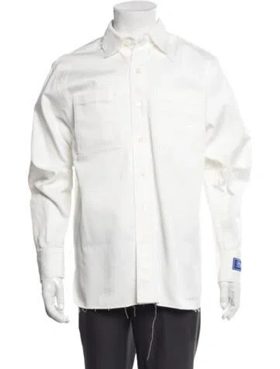 Pre-owned Ader Error Long Sleeve Shirt In White
