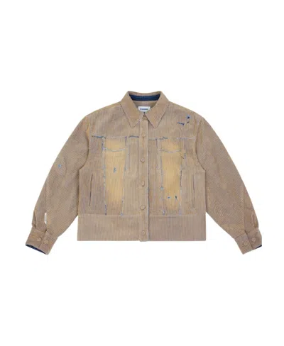 Ader Error Long-sleeved Casual Jacket In Nude