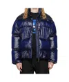 Ader Error Long-sleeved Down Jacket In Black