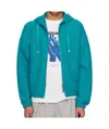 Ader Error Blue Lunel Zip-up Product. 30 Hoodie In Green
