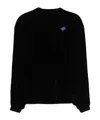 Ader Error Long-sleeved Pullover In Black