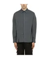 Ader Error Long-sleeved Shirt In Black