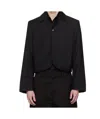 Ader Error Long-sleeved Suit Jacket In Black