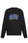 Ader Error Black Edca Product. 45 Sweatshirt In Black