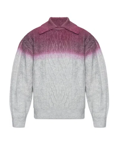 ADER ERROR ADER ERROR KNIT SWEATER WITH COLLAR