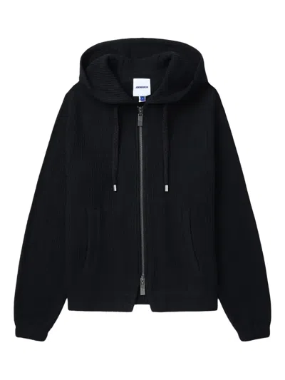 Ader Error Lunel Waffle-knit Hoodie