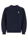 Ader Error Crew Neck Cotton Blend Sweatshirt