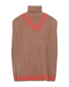 Ader Error Man Cape Brown Size 1 Wool In Brown