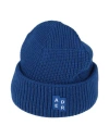 Ader Error Man Hat Blue Size Onesize Wool, Nylon In Blue