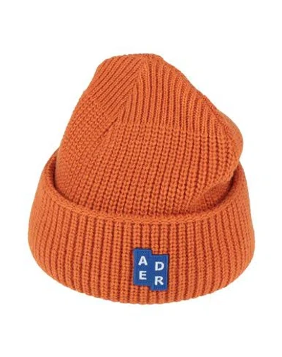 Ader Error Man Hat Rust Size Onesize Wool, Nylon In Red