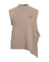 Ader Error Man Sweater Camel Size 1 Wool, Nylon In Beige