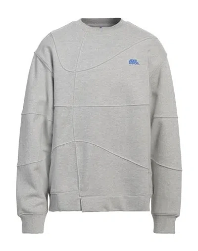 ADER ERROR ADER ERROR MAN SWEATSHIRT GREY SIZE 3 COTTON, ELASTANE