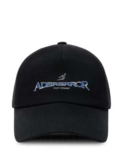 Ader Error Men Baseball Cap With Logo In Black