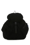 Ader Error Black Boucle Backpack In Black