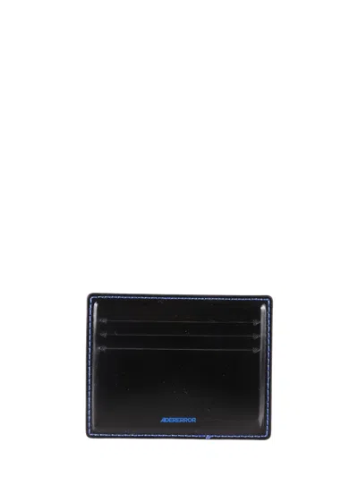 Ader Error Men Card Holder With Logo In Black