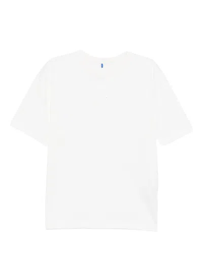 Ader Error Men T-shirt With Logo In White