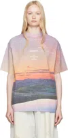 Ader Error Multicolor Half Sleeve Knit Product. 60 T-shirt In Orange