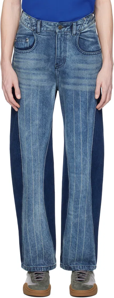 ADER ERROR NAVY 0104 JEANS