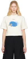 Ader Error Off-white 0106 T-shirt In Off White