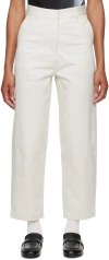 ADER ERROR OFF-WHITE SIGNIFICANT CROPPED TROUSERS