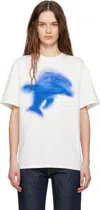 Ader Error Off-white Dolphin T-shirt In Off White