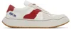 Ader Error Off-white Log Baus Sneakers In Ivory