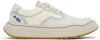 Ader Error Off-white Paneled Sneakers In Off White
