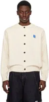 ADER ERROR OFF-WHITE SIGNIFICANT PATCH CARDIGAN