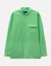 Ader Error Pind Shirt In Green/绿色/綠色/그린/グリーン