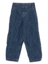 Ader Error Pleated Jeans
