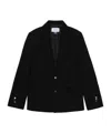 Ader Error Pleated Suit Coat In Black