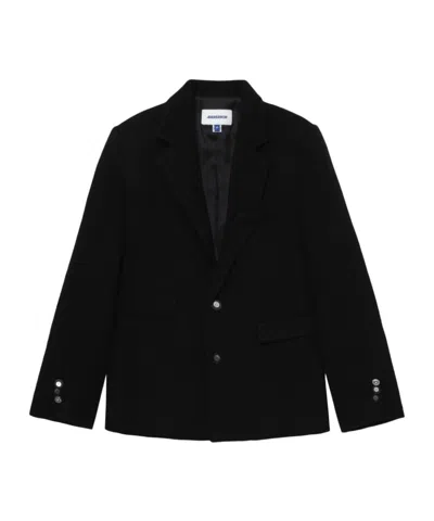 Ader Error Pleated Suit Coat In Black