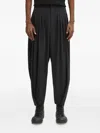 Ader Error Pleated Trousers In Black