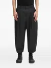 Ader Error Pleated Trousers In Green