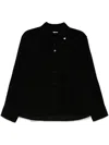 Ader Error Polka Dot Shirt In Black