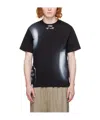 Ader Error Printed T-shirt In Black