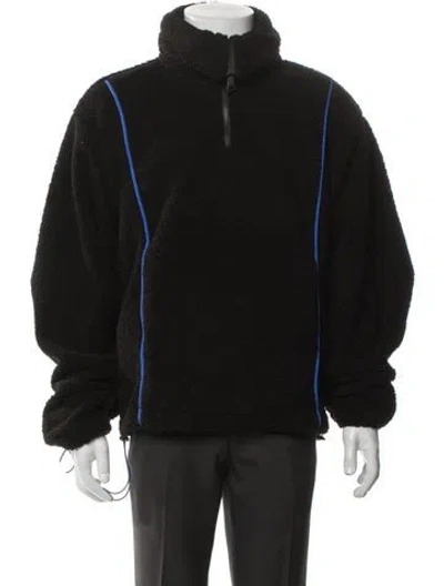 Pre-owned Ader Error Puffer Coat In Black