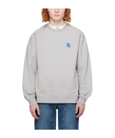 Ader Error Pullover Hoodie In White