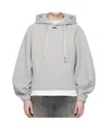 Ader Error Gray Realce Product. 29 Hoodie In Gray