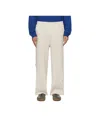 Ader Error Beige Realce Product. 68 Sweatpants In Oatmeal