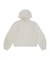 Ader Error Half-zip Hoodie In White