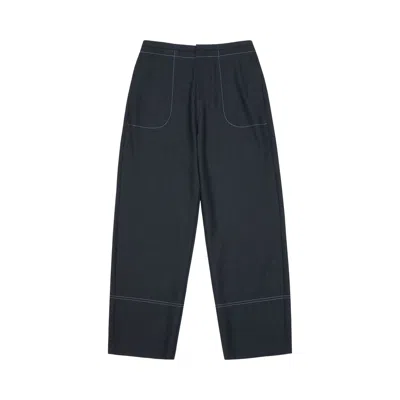Pre-owned Ader Error Regular Fit Slacks 'grey' | Men's Size M