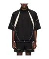 Ader Error Black Piping Jacket In Black