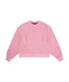 Ader Error Round-neck Sweater In Pink