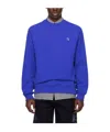Ader Error Blue Patch Sweatshirt In Blue