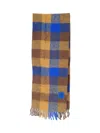 Ader Error Faylen Muffler Wool Blend Scarf In Brown