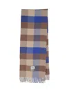 Ader Error Faylen Muffler Wool Scarf In Brown