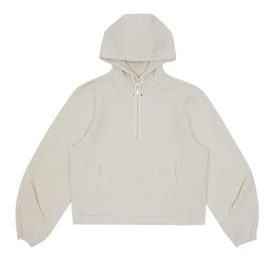 Pre-owned Ader Error Semi-oversized Fit Hoodie 'oatmeal' | Cream | Men's Size S