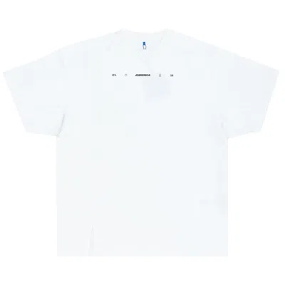 Pre-owned Ader Error Semi-oversized Fit T-shirt 'off White' | Cream | Men's Size S